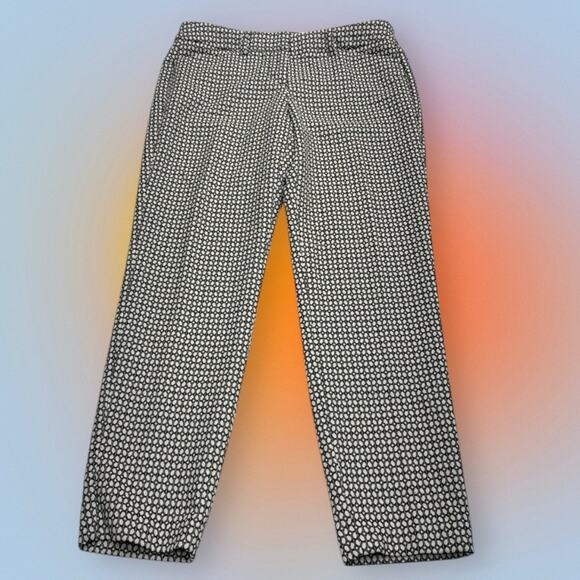 EXPRESS Women’s 2R Black White EDITOR Pant - Picture 2 of 4